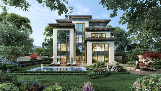 万达1号·溪岸|公园＋CBD，演绎塔尖人士的极致生活