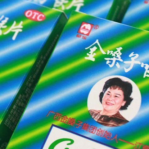 产品单一,润喉糖