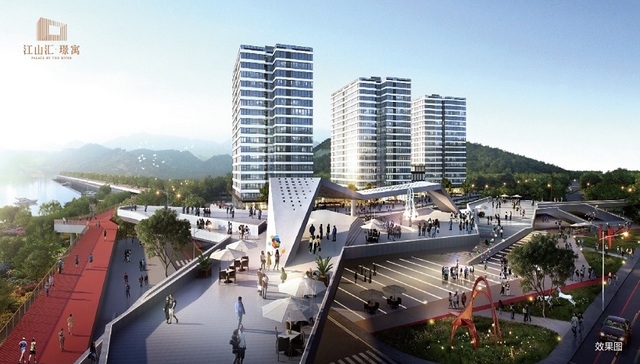 鼓楼滨江终有爆款上新，一线江景+地铁上盖+亲江综合体