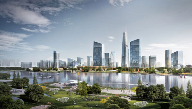 龙光·天曜约50万方国际综合住区，定标临港主轴门户