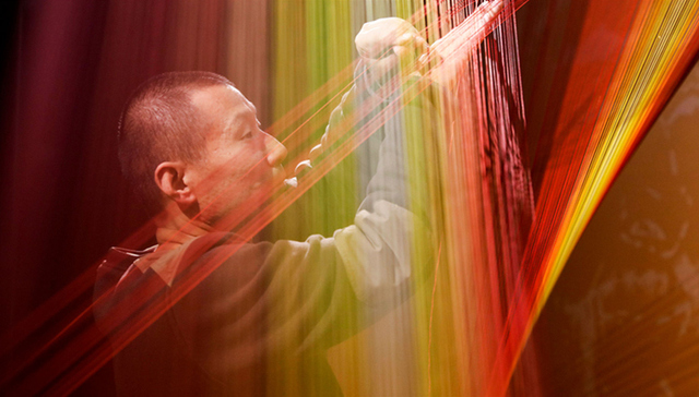 顾奔驰 | 用丝线演绎艺术人生的上海男人