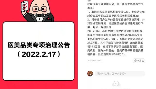 小红书,内容整治