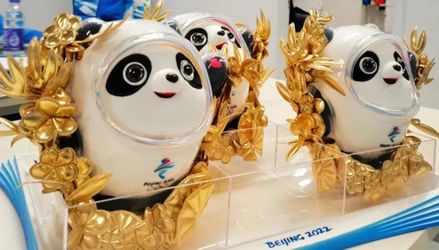 当冰墩墩邂逅岁寒三友