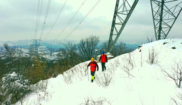 浙江宁波：电力人五进四明山抗冰雪 高科技助力保障电力供应