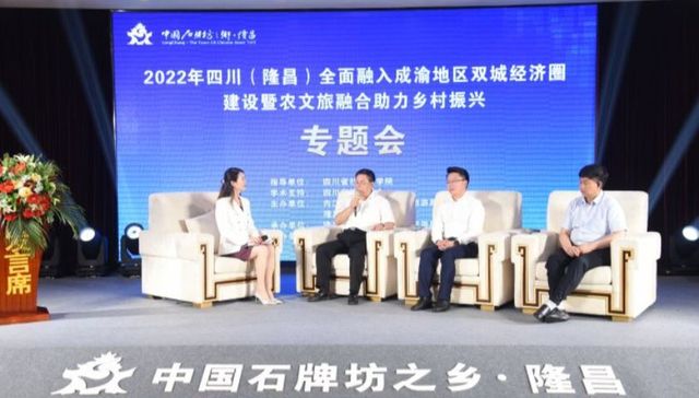 共话“双圈”机遇，专家学者共商隆昌农文旅融合发展