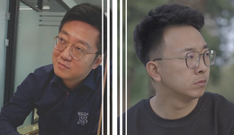 张小策向左，朱一旦向右