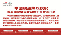 青岛联通出色诠释数字信息基础设施运营服务“国家队”新定位