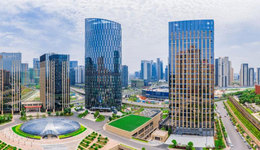 广西南宁自贸区商务地标，中国东盟经贸桥头堡