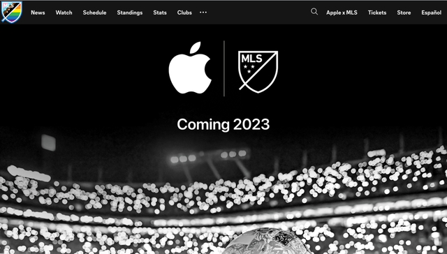 MLS,北美市场,体育版权,苹果