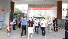 驻马店市县领导巡视2022年正阳中招考务工作