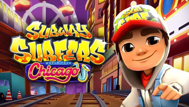 跑酷游戏,地铁跑酷