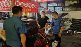 驻马店正阳城管局开展燃气安全隐患排查工作