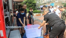 成都青白江：供水管爆管之后，看这座城市的文明素养