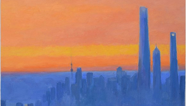 城长记 | 从华山到魔都，田学森用山水意境表达城市精神