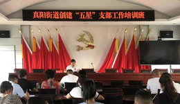 驻马店正阳创建“支部过硬星”培训班，加强党支部文化建设