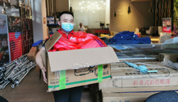 成都建工一建党群“红马甲”志愿者主动开展防控服务工作 同心抗疫