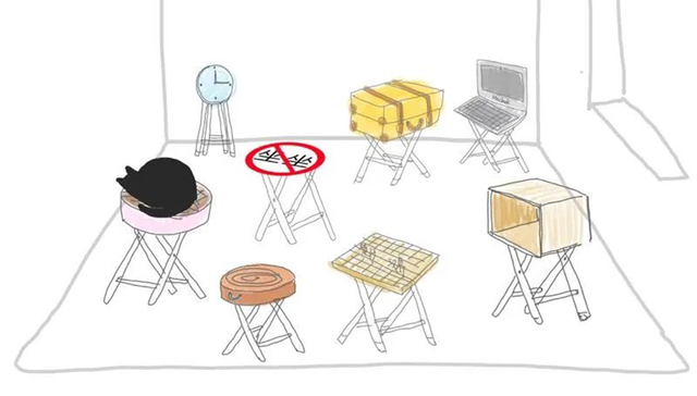 借张凳子，进来坐坐