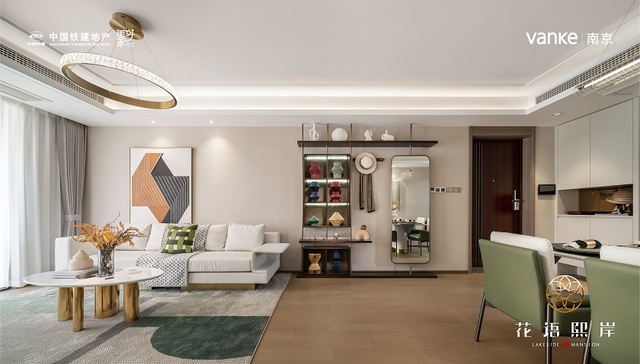 江核红盘公开实景示范区，罕见小户型在售