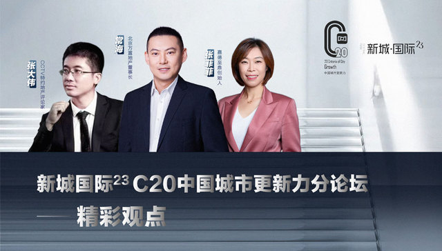 「2022年C20中国城市更新力」大咖观点