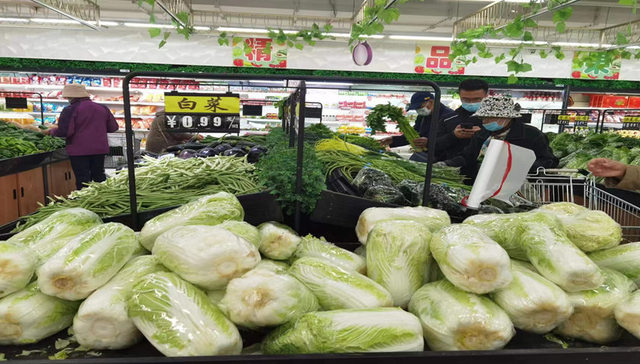 今日上市肉菜近4000吨，青岛市“菜篮子”商品供应充足、价格稳定