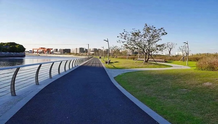 “赏景散步十分惬意！”普陀这里的绿道“上新”啦