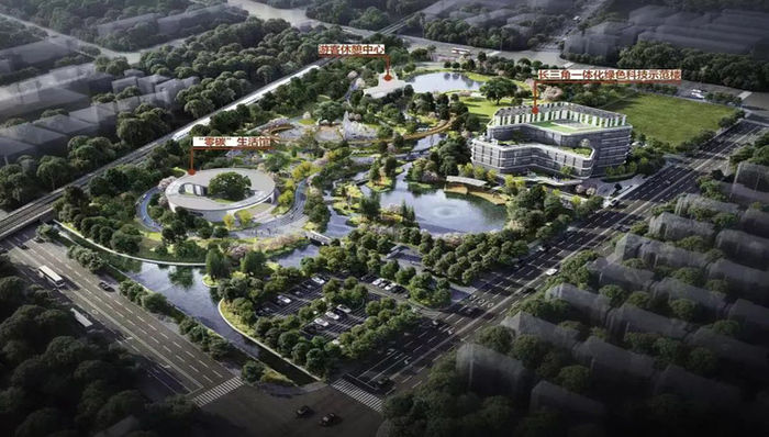 建筑会“呼吸”，全区首个“零碳公园”预计上半年竣工