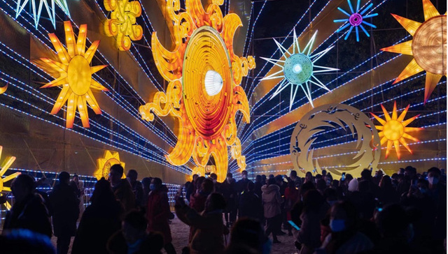 春节黄金周 超16万人走进成都金沙太阳节