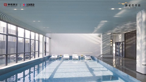 燕核封面热盘上新，真实景真会所，片区在售楼盘唯一恒温泳池来袭