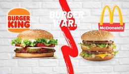 汉堡王vs麦当劳，专业“碰瓷”50年