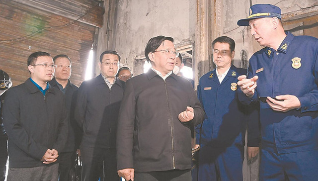 韩俊到合肥市暗访：加强安全巡查和突击检查，坚决遏制群死群伤和“小火亡人”事故