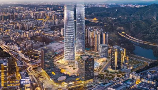 深圳·星河双子塔 | 中国最高等高双子塔、深圳第八高的地标建筑