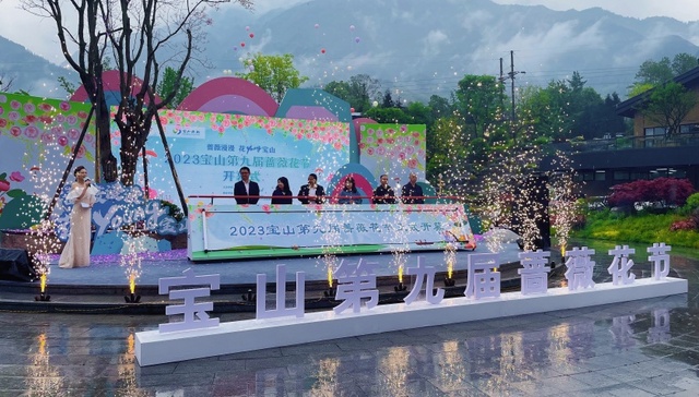 第九届宝山蔷薇花节正式开幕，三大主题提升游客体验