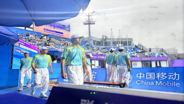 杭州亚运会沙排平沙员“快准稳”的秘诀