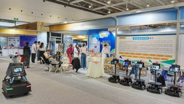 特色吸睛，亮点频出——青岛职业技术学院精彩亮相第60届中国高等教育博览会山东专区展览