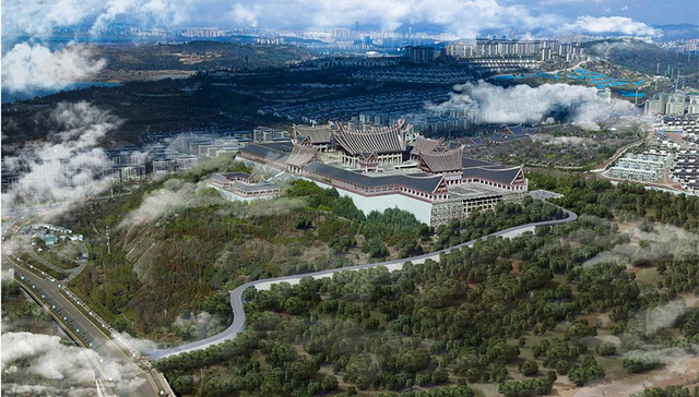 滇王宫重新规划后做出3个调整