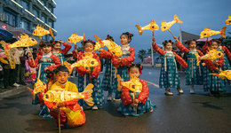 文旅融合闹元宵，宁海湾这场鱼灯节“热辣滚烫”