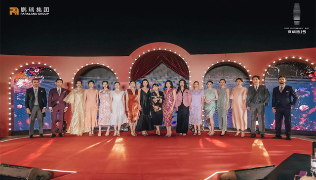 鹏瑞·深圳湾1号 「绽放」繁花艺术之夜优雅绽放