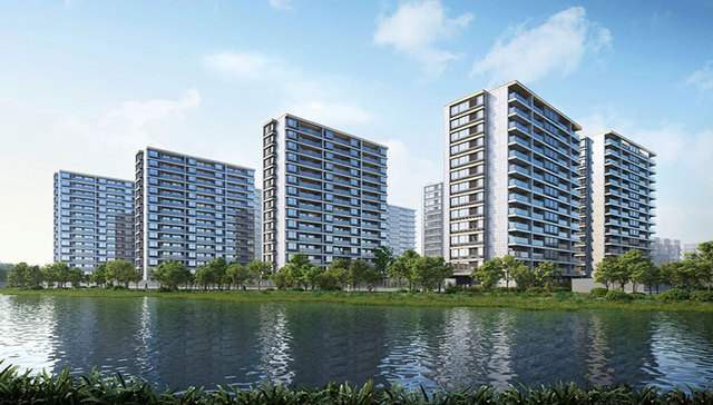 燕语春风 | 一线河景4#，将春天的诗意写满生活的四季