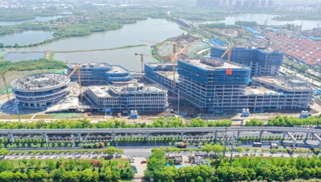 芜湖城北重大项目 ，迎来封顶