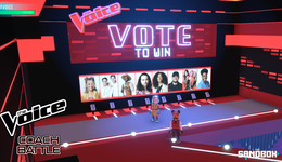 元宇宙里的红色旋转椅：《美国好声音》让粉丝圆梦虚拟游戏