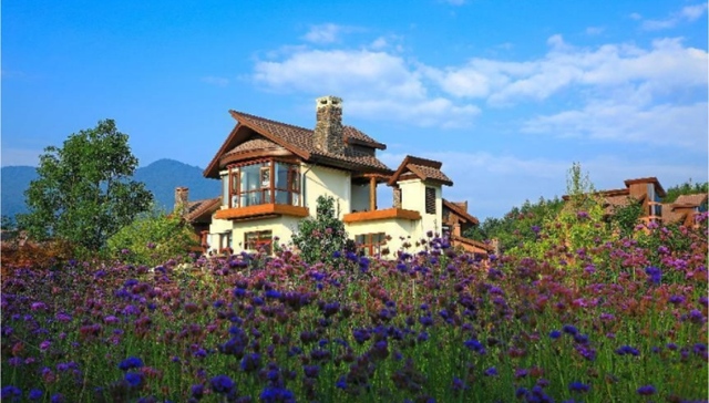 四川洪雅：一幅精美的水墨画