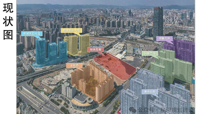 双塔片区新增高端项目，规划8栋住宅和1所幼儿园
