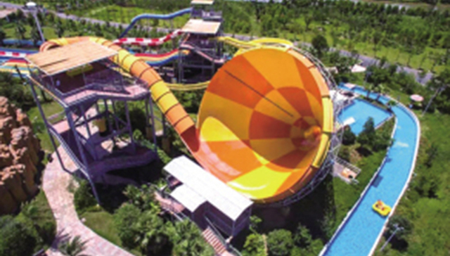 古滇文旅新增项目效果图曝光，晋宁古滇大浪水上乐园加紧施工