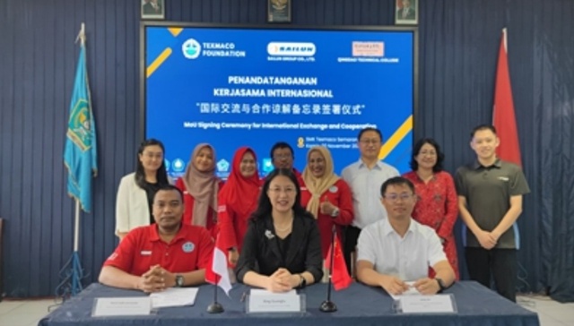 印尼“班·墨学院”再添新成员——青岛职业技术学院与三校签署合作备忘录，校-企-校共育多层次人才