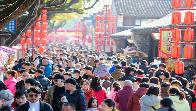 累计接待游客超60万人次，慈城古县城景区2025春节活动圆满收官