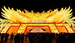 2025唐山南湖春節(jié)燈會：花燈如晝鬧元宵