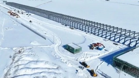 亞洲首座汽車低溫測試場在黑河啟建