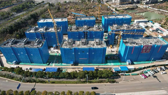 观楼｜昆明首个配售型保障房全面封顶，昆明SKP项目再陷僵局