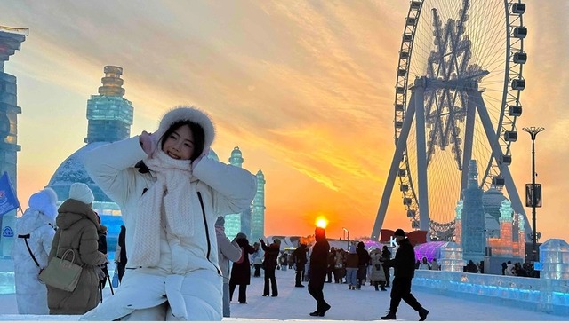 2024-2025年冰雪季，哈尔滨接待游客9035.7万人次