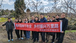 郵儲銀行綿陽市科學城支行開展公益植樹活動